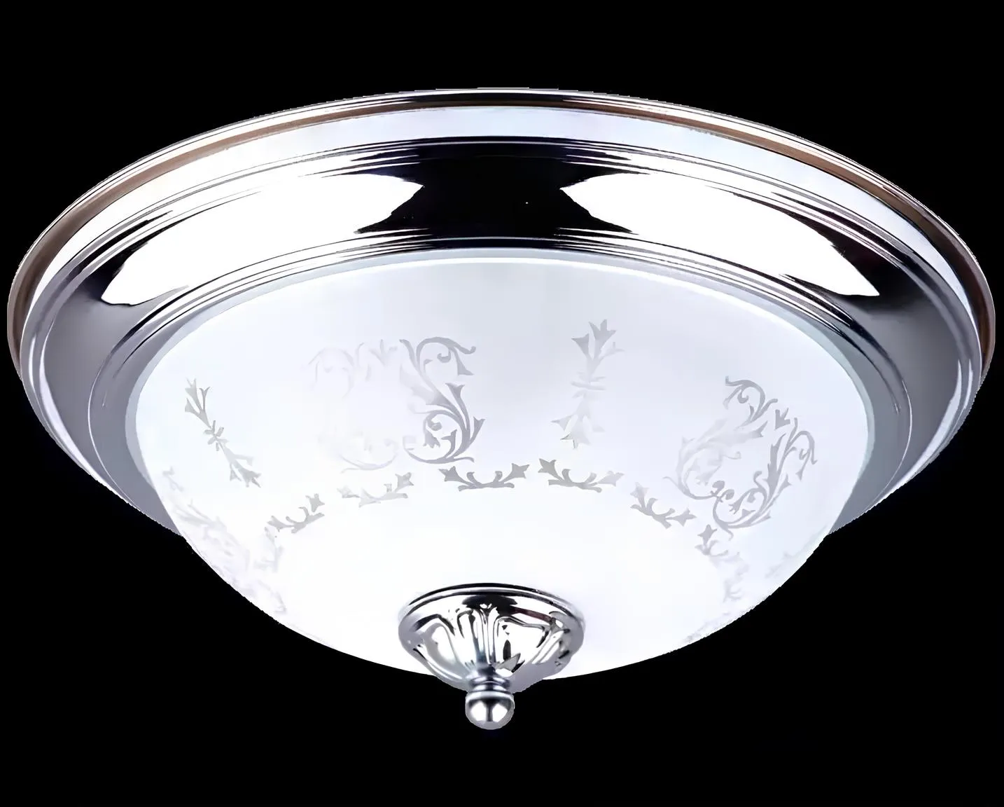 Lampen Lüster Deckenleuchter Kronleuchter Deckenlampe Silber Glas Neu