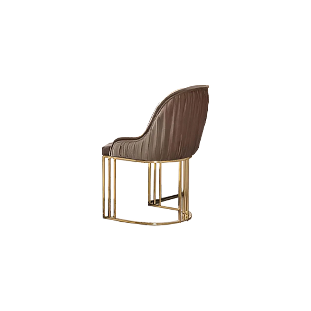 Luxus Esszimmerstuhl Küchenstuhl Tresenstuhl Stuhl Stoff Beige Moderne Lehnstuhl