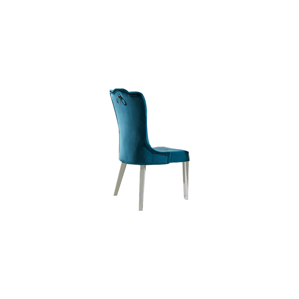 Küchenstuhl Esszimmerstuhl Holzstuhl Stuhl Blau Luxus Esszimmer Design Lehnstuhl