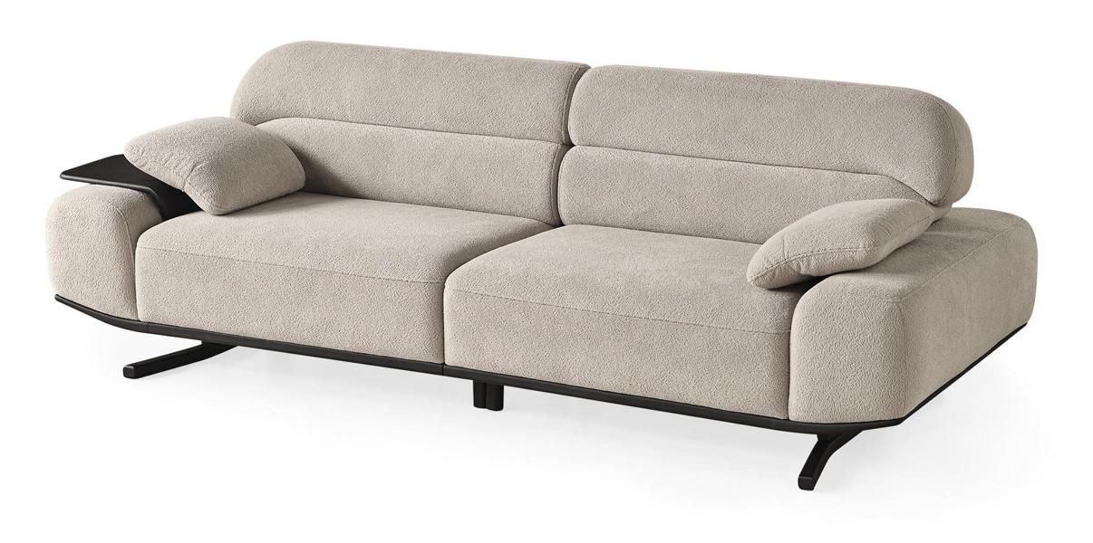 Dreisitzer Sofa Couch Wohnzimmer Luxus Polstermöbel Sofas 3 Sitzer Moderne