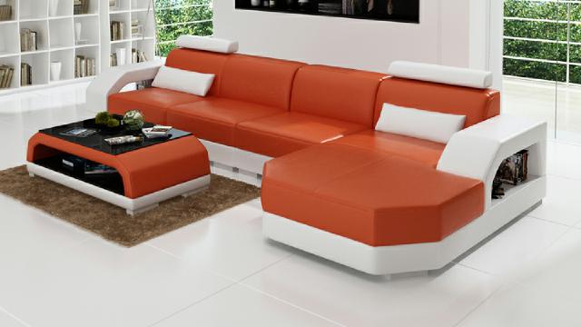 GARNITUR LEDER ECKSOFA POLSTER LEDERSOFA XXL WOHNLANDSCHAFT GARNITUR ECKCOUCH