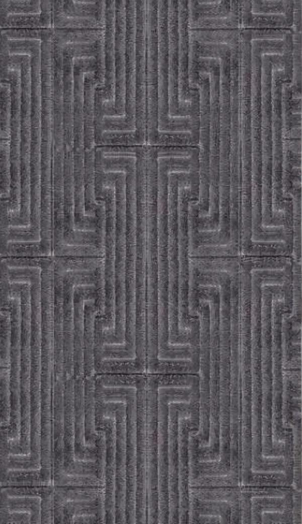 Graphit Teppich Geometrisches Raute Design Kurzflor Wohnzimmer Flur Teppiche