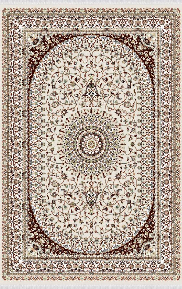 Bodenbelag Orientalisch Kunstteppich Teppich Vintage Kurzflor Braun 160x230