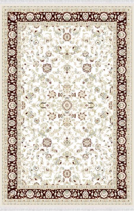 Kunstteppich Teppich Orientalisch Vintage Kurzflor Wohnzimmer Beige Braun