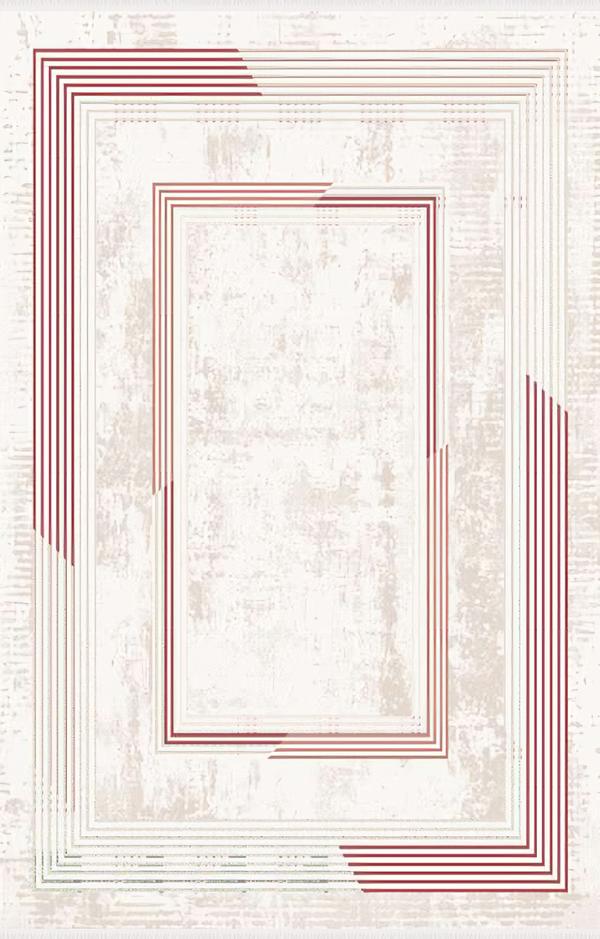 Teppich Rot Flur Rechteck Kunstfaserteppich Kurzflor Acryl Wohnzimmer