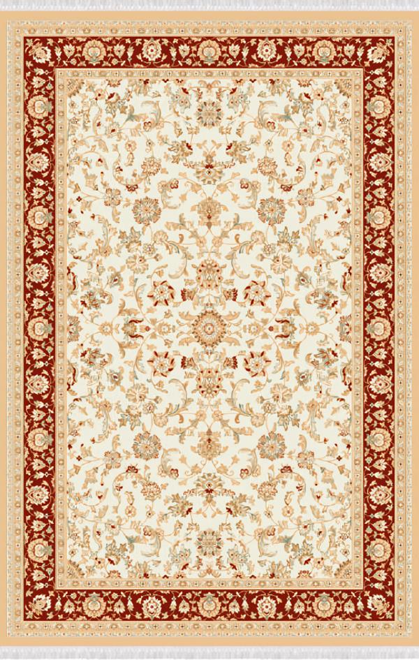 Teppiche Flachgewebe Teppich Abstrakte Designer Orientteppich 150x233 Rot Beige