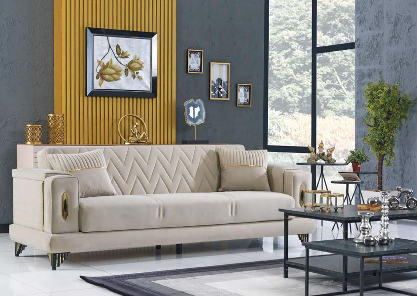 Sofa Dreisitzer Couch Polster Sitzmöbel Möbel Polstermöbel Polstercouch 3er
