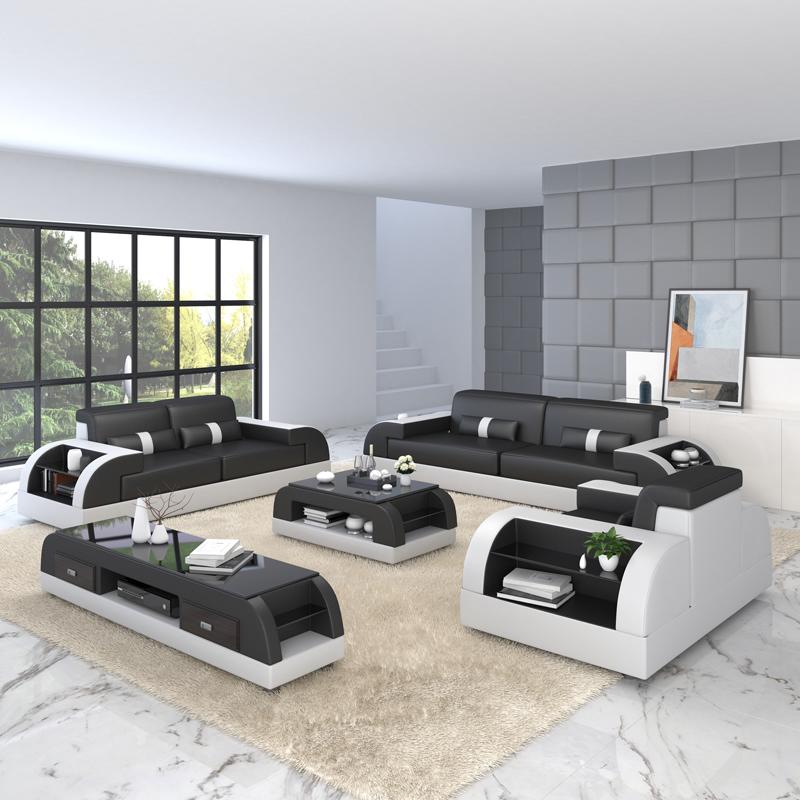 Sofagarnitur Moderne Wohnzimmer Couch Sofa Sitz 3+1+1 Komplett Garnitur Set Neu