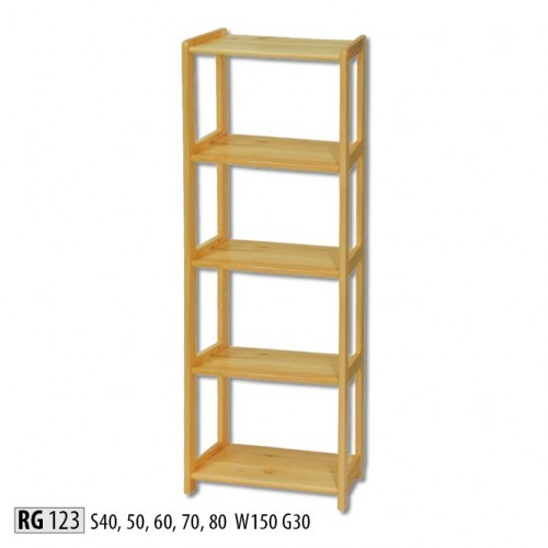 Holz Regal Bücherregal Wandregal Aktenregal Schrank Büro Standregal Vollholz Neu