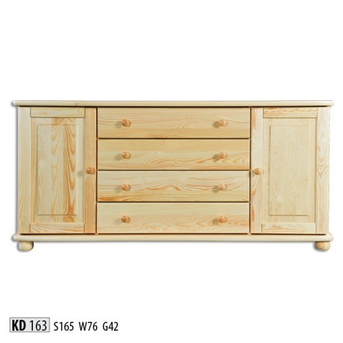 Anrichte Massive Kommode Sideboard Schrank Möbel Kommoden Echtholz Lowboard Neu