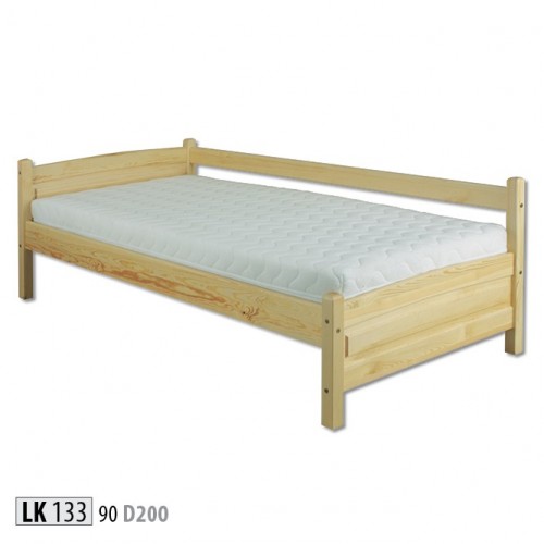Massivholzbett Kiefer Holz Bettgestell 90x200 Vollholz Gästebett Handarbeit Neu