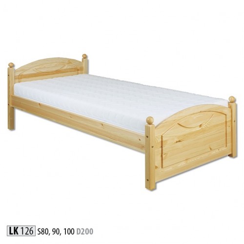 Bett Jugendbett Kiefer Kinderbett Vollholz Holzbett 100x200 mit Bettgestell Holz
