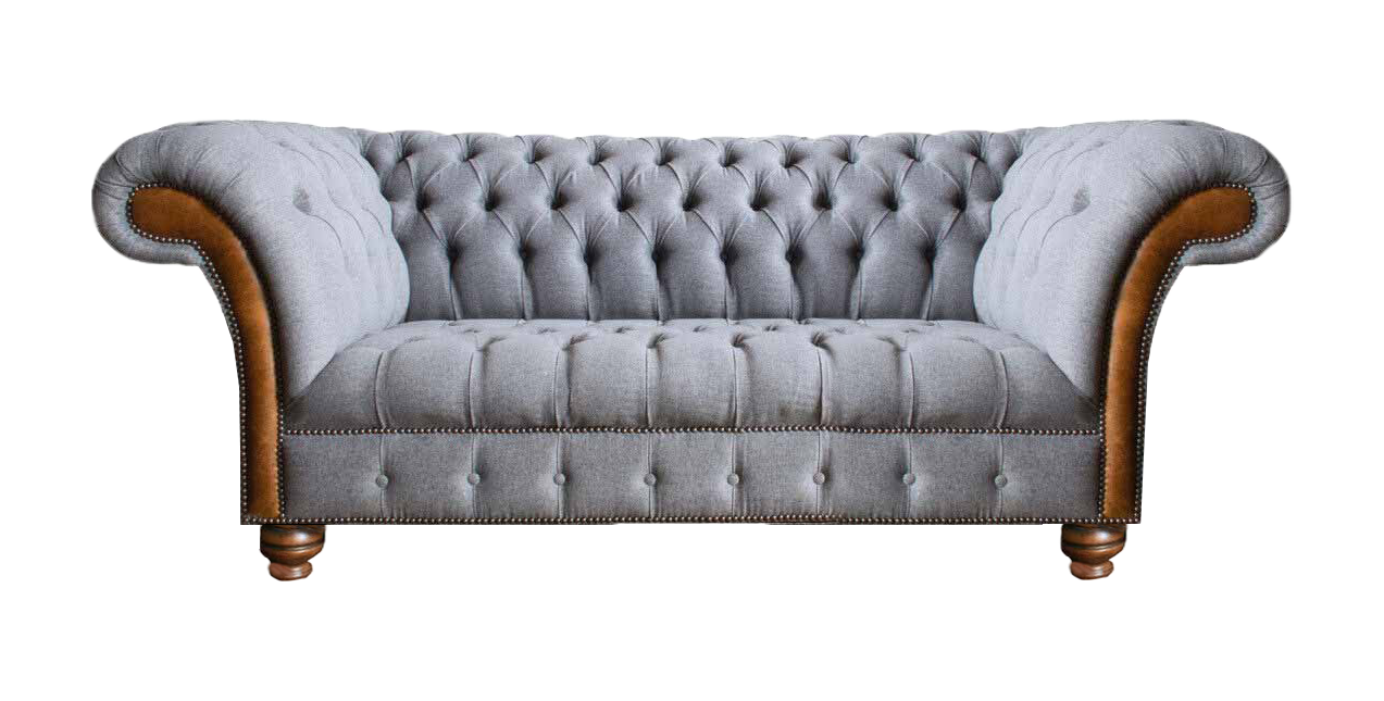 Luxus Modern Dreisitzer Sofa Couch Wohnzimmer Chesterfield Textil Möbel