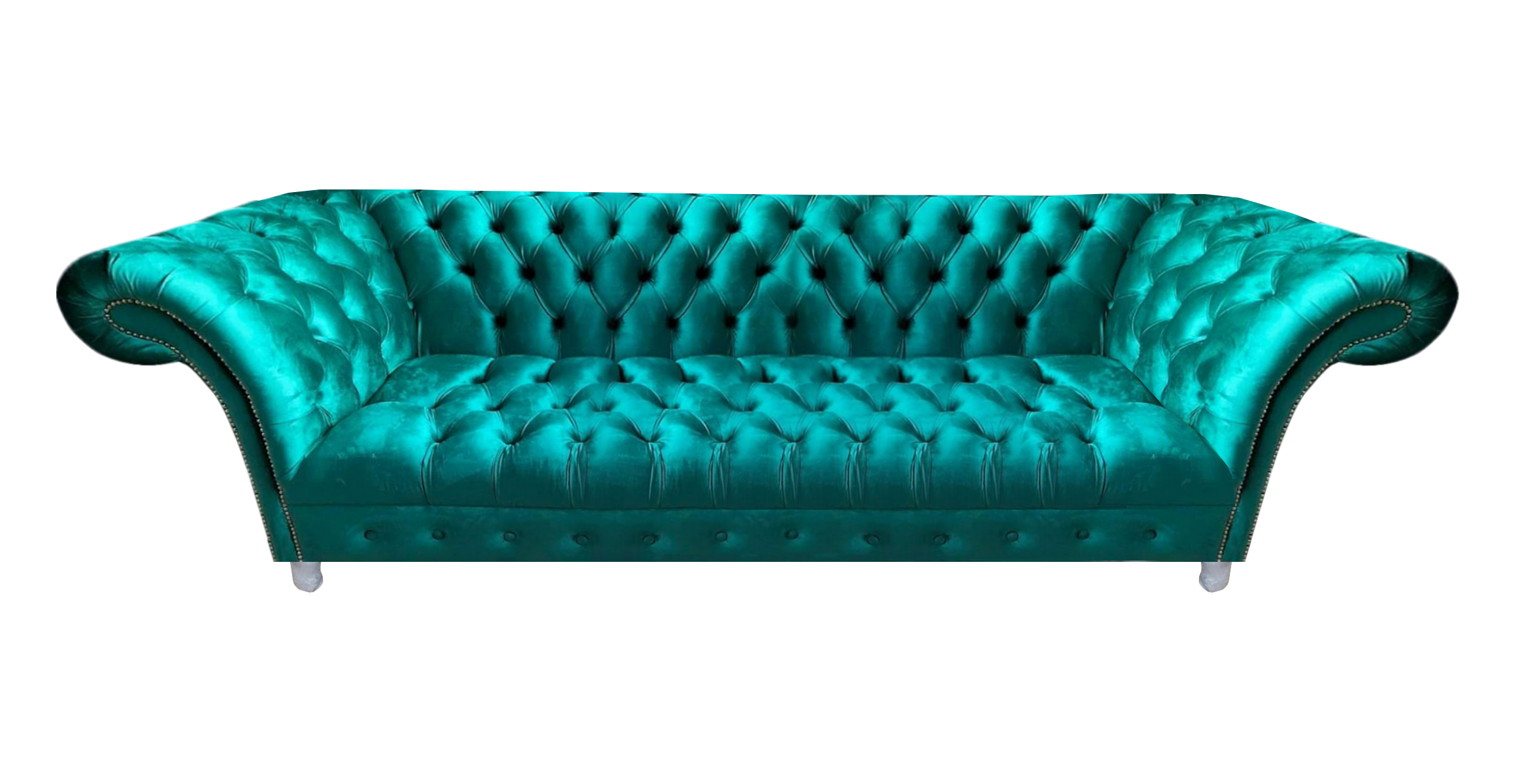 Chesterfield Luxus Modern Dreisitze Sofa Couch Designer Wohnzimmer Neu