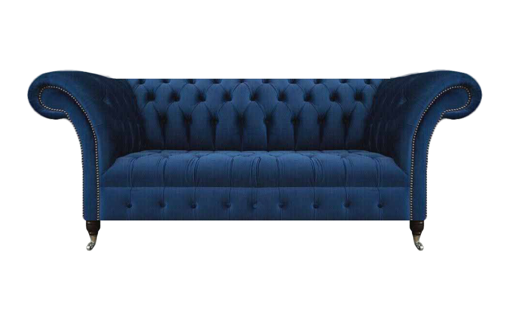 Designer Sofa Dreisitze Chesterfield Couch Einrichtung Wohnzimmer Polstermöbel