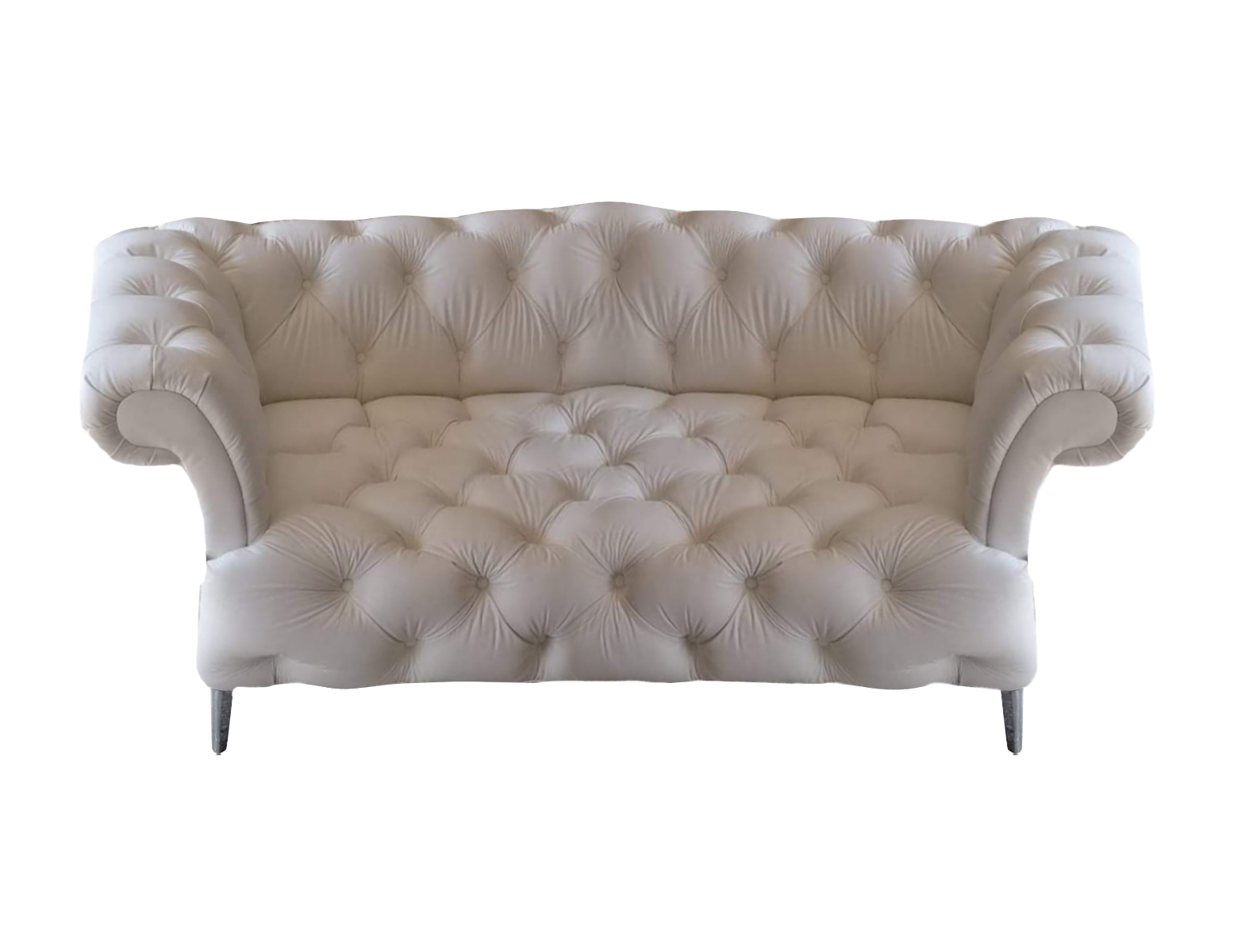 Wohnzimmer Sofa Zweisitzer Couch Polster Leder Modern Polstermöbel Chesterfield