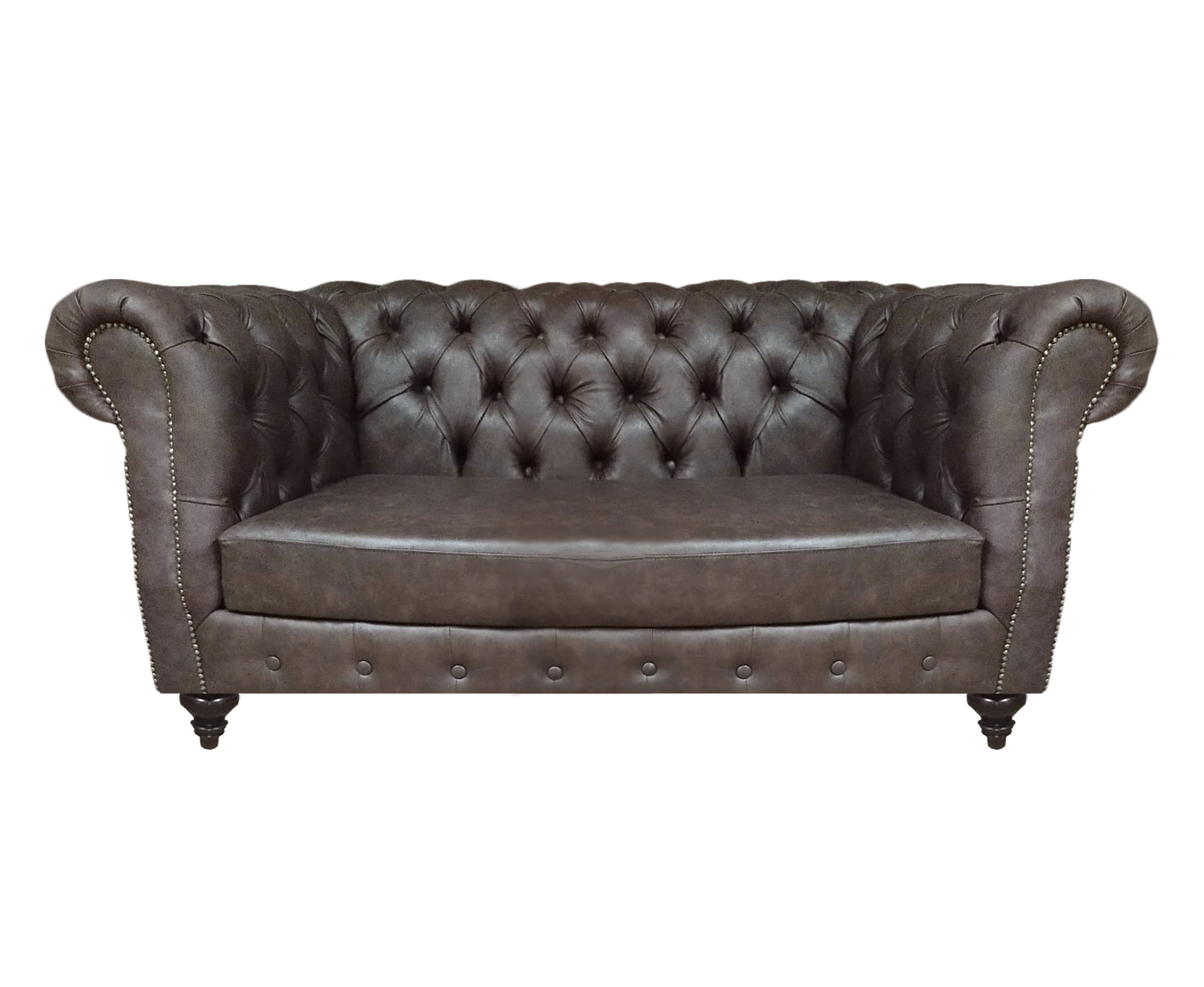 Sofa Zweisitzer Couch Wohnzimmer Polstermöbel Design Einrichtung Chesterfield