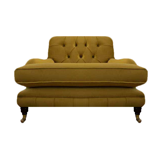 Sessel Neu Stoff Textil Möbel Sitz Polstermöbel Einrichtung Couch Chesterfield