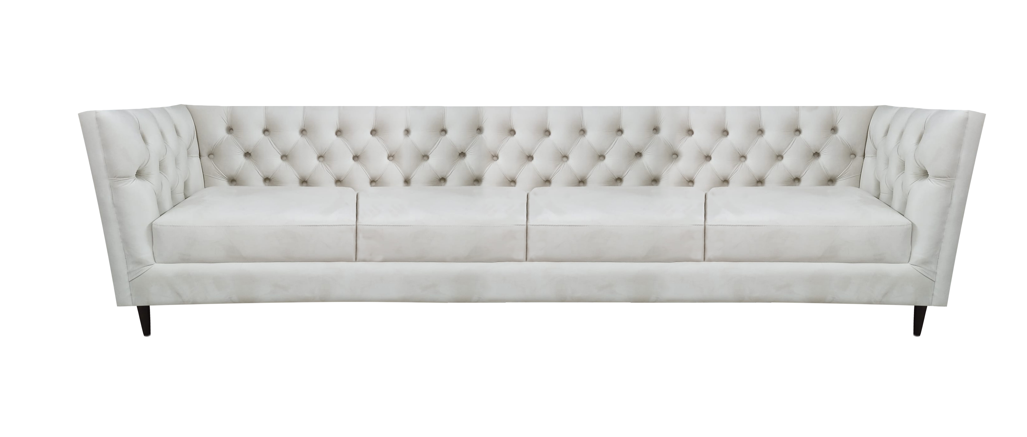 Design Leder Sofa Viersitzer Couch Chesterfield Polstermöbel Wohnzimmer