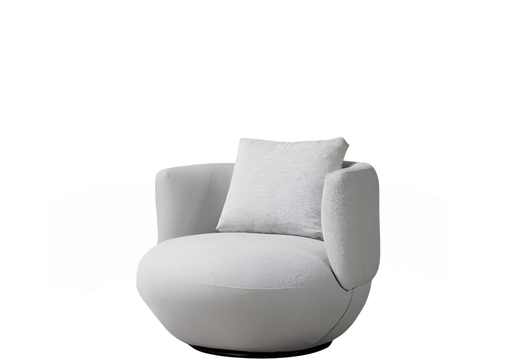 Design Luxus Polster Sessel Wohnzimmer Leder Modern Textil