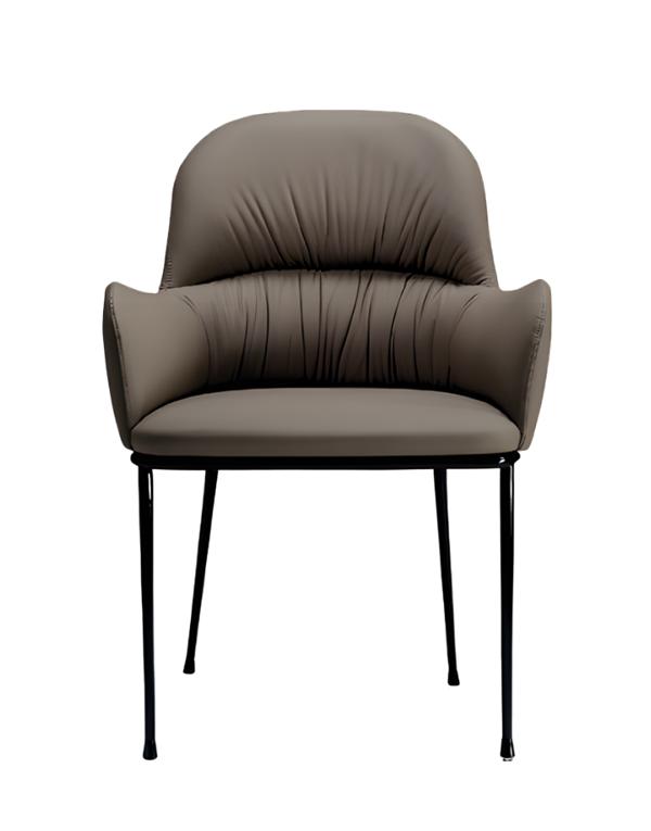 Stuhl Esszimmerstuhl Küchenstuhl Lehnstuhl Luxus Braun Modern Esszimmer