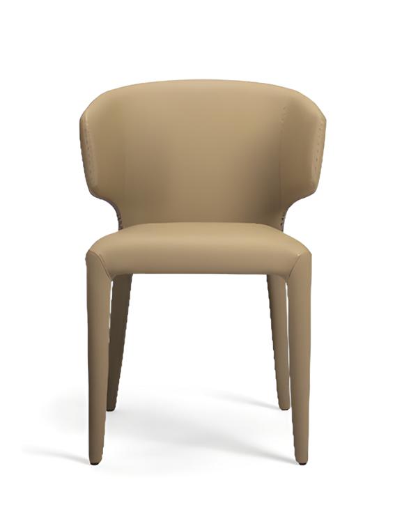 Stühle Luxus Stoff Design Esszimmerstuhl Metall Lehnstuhl Polster Moderne