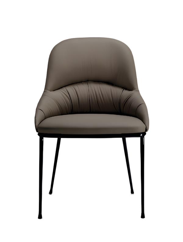 Stuhl Stühle Luxus Design Lehnstuhl Metall Polster Modern Esszimmer Möbel