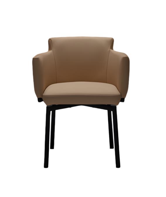 Stuhl Luxus Esszimmer Beige Holz Möbel Stühle Stilvoll Design Einrichtung