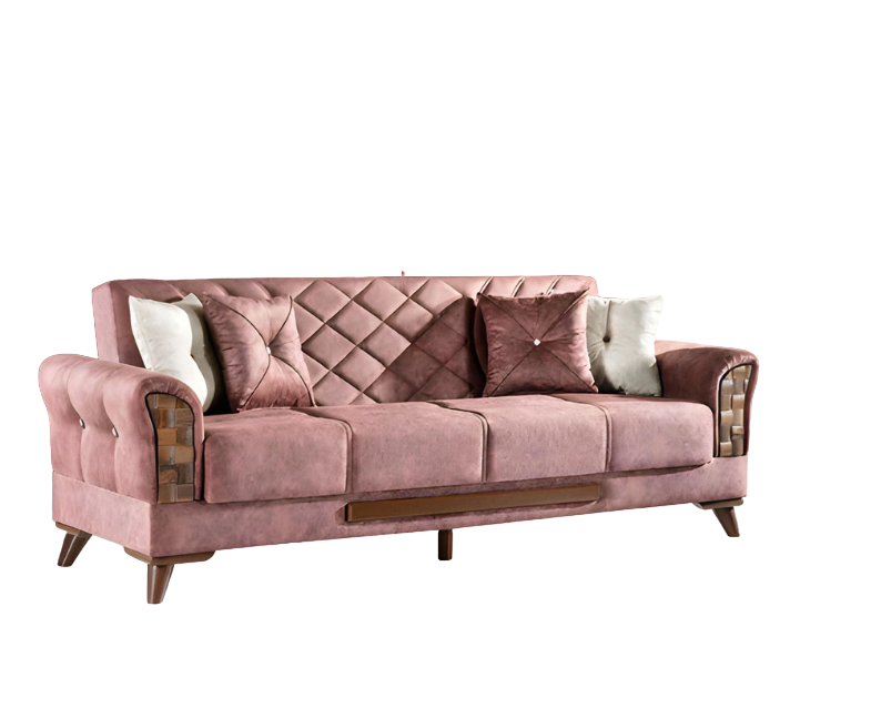 Textil Sofa 3 Sitzer Polster Sofas Design Couch Möbel Dreisitzer 225cm