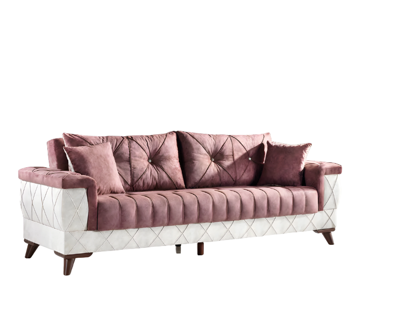Textil Sofa 3 Sitzer Sofa Polster Sofas Design Couch Mobel Dreisitzer Neu