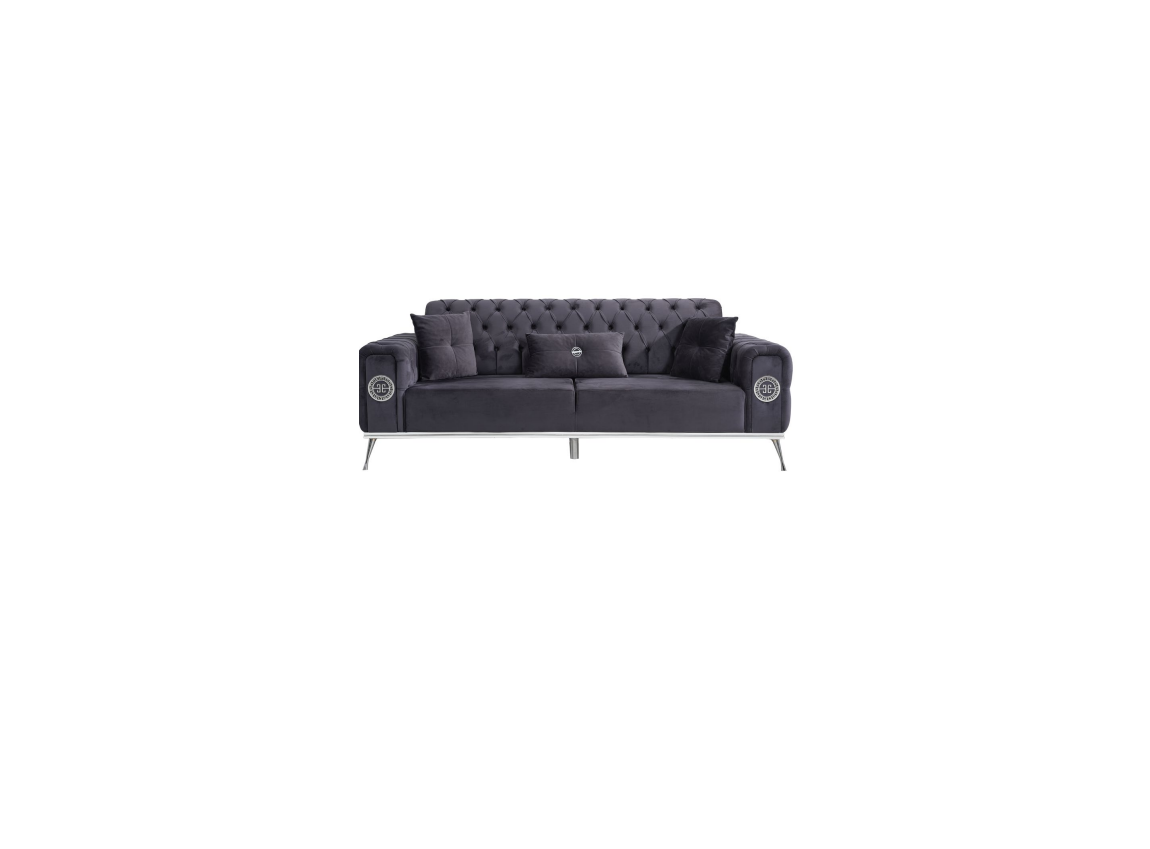 Textil Sofa 3 Sitzer Sofa Polster Sofas Design Couch Möbel Dreisitzer Neu