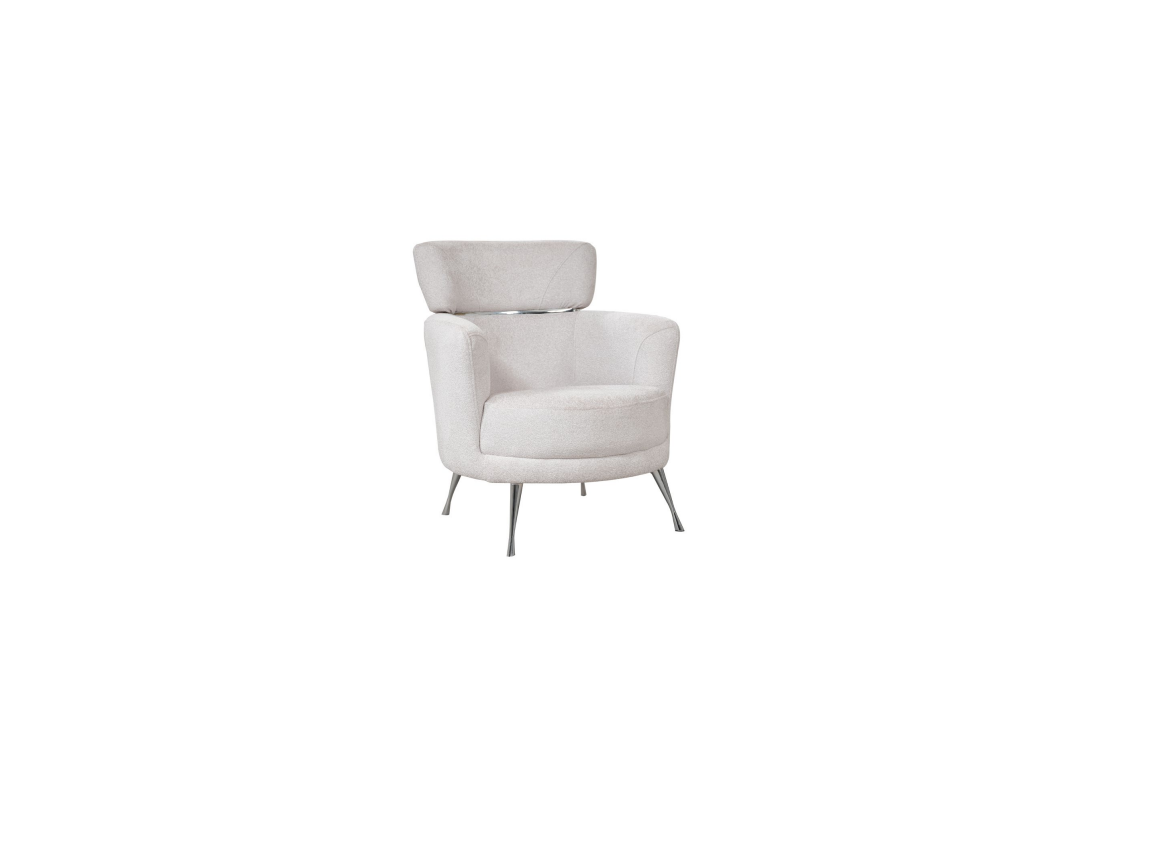 Wohnzimmer Sessel 1 Sitzer Couch Polster Luxus Textil Neu Design