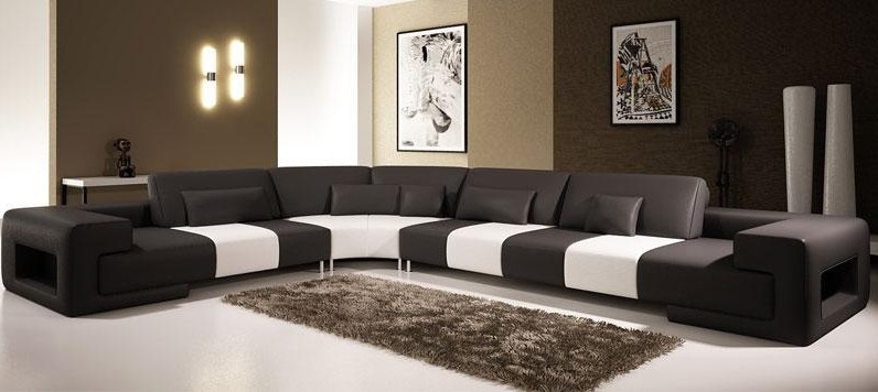 Ecksofa + USB Polster Wohnlandschaft Sofa Wohnlandschaft L Form Sitz Ecke PHM22