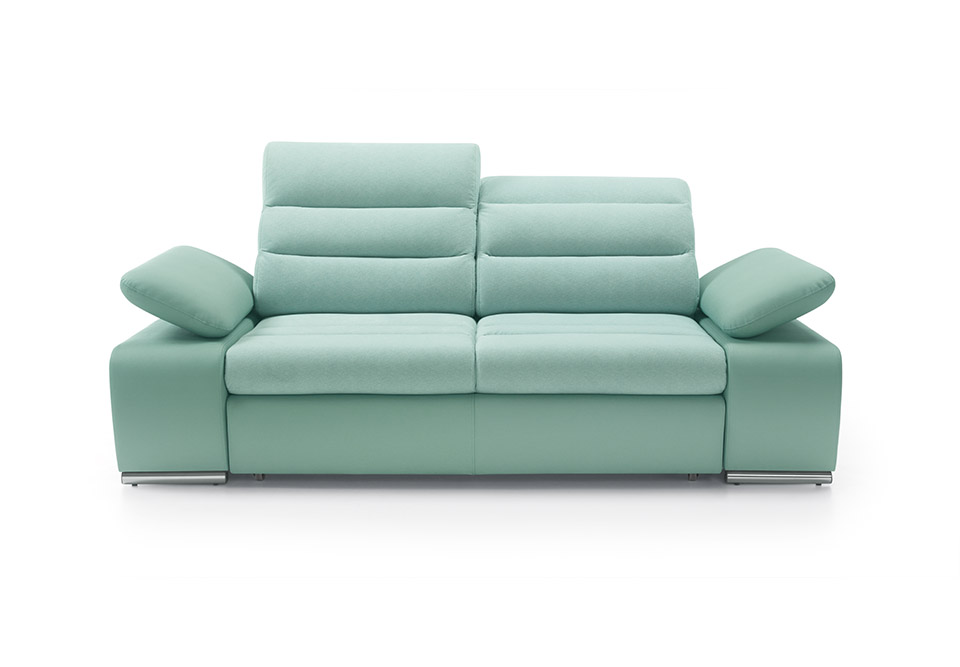 Dreisitzer Multifunktion Couch Sofa Design Polster Wohnzimmer Möbel Stoff Textil