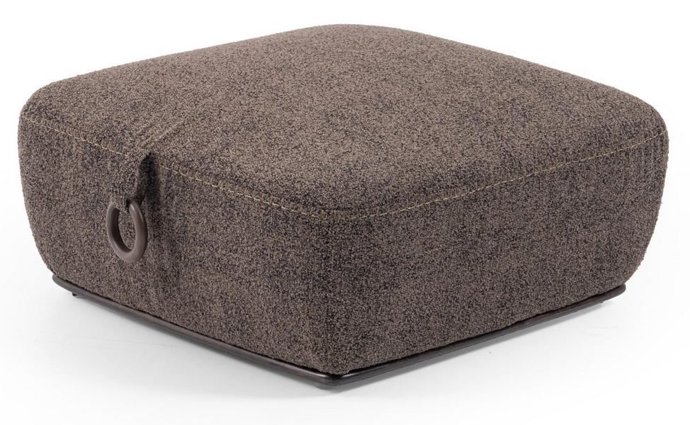 Hocker Sitzhocker Ottomane Pouf Modern Luxus Stoff Design Wohnzimmer Neu