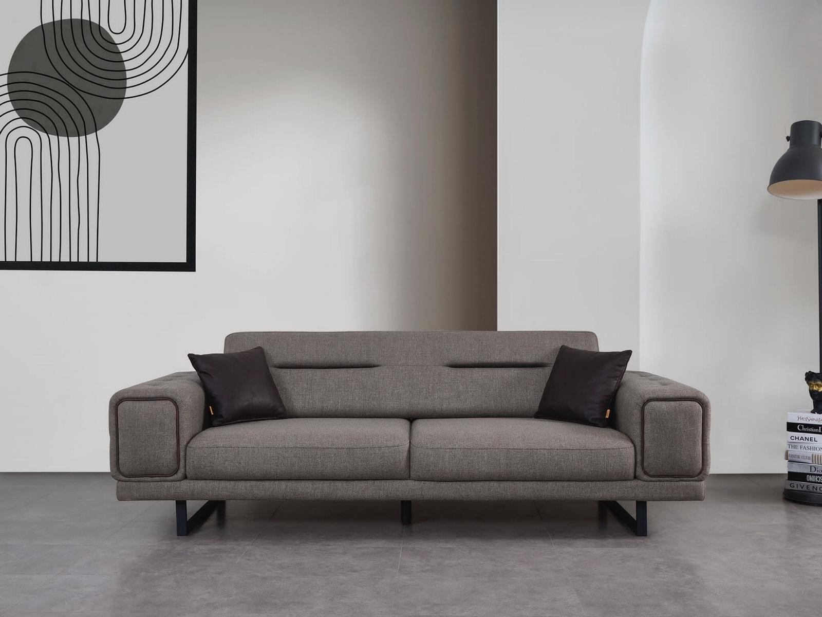Luxus Sofas Wohnzimmer Dreisitzer Sofa Modern Einrichtung Neu Design