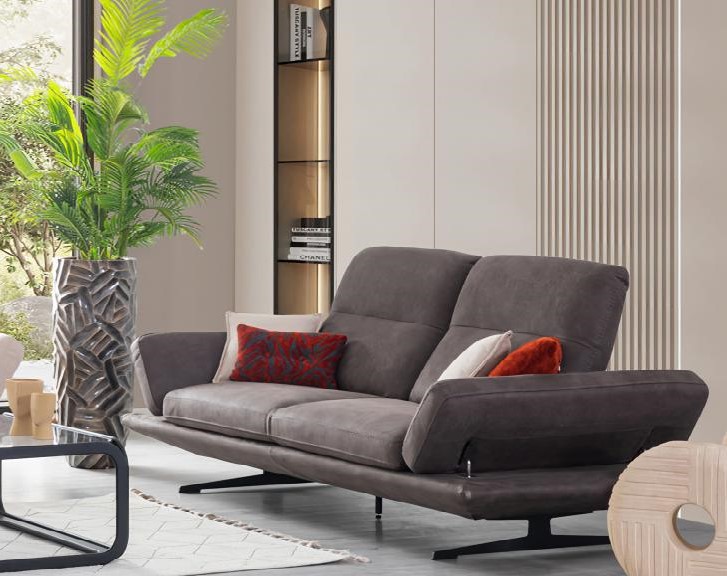 Sofa Couch 3-Sitzer Modern Polster Sitz Design Textil Design Couchen Sofas