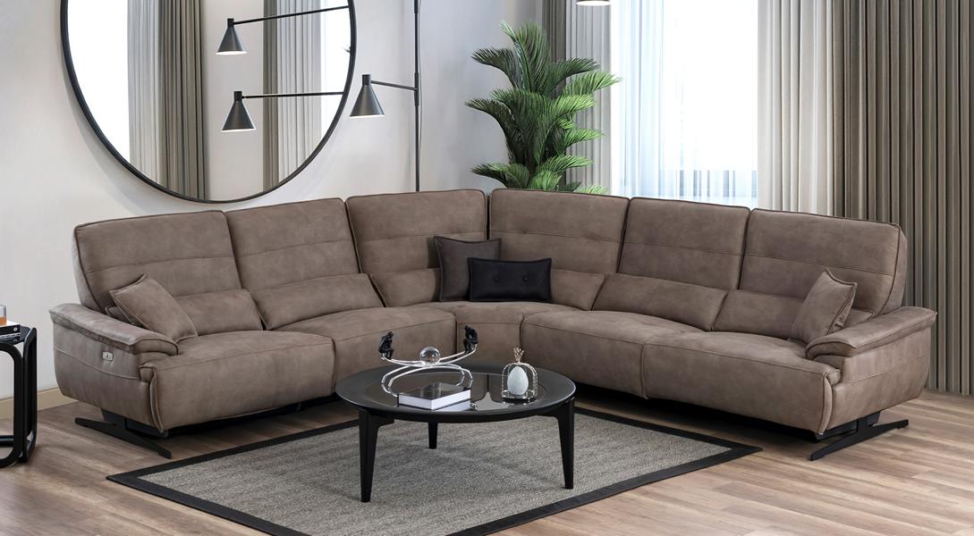 Design Ecksofa L form Modern Sofas Ledersofa Couch Wohnlandschaft Sofa Sitz