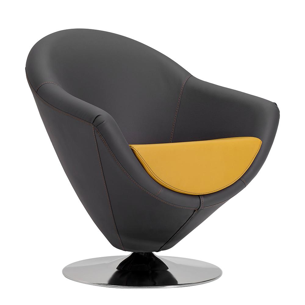 1-Sitzer Luxus Sofas Polstermöbel Leder Büromöbel Design Modern Möbel