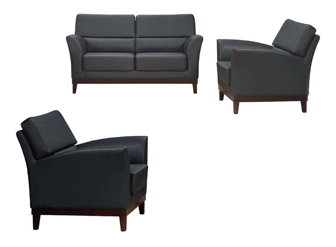 Sofa Sofagarnitur Ledersofa Couchen Sitzer Set Sofa Polster Couch 2tlg Sessel