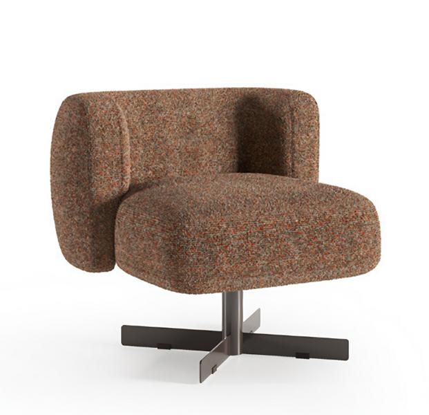 Bequem Wohnzimmer Sessel Stilvoll Braun 1-Sitzer Relax Wohnlandschaft