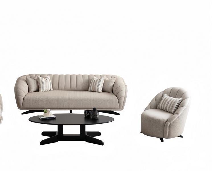 Dreisitzer Relaxsofa Polstersofa Design Familien Couch Gästezimmer Möbel 3er