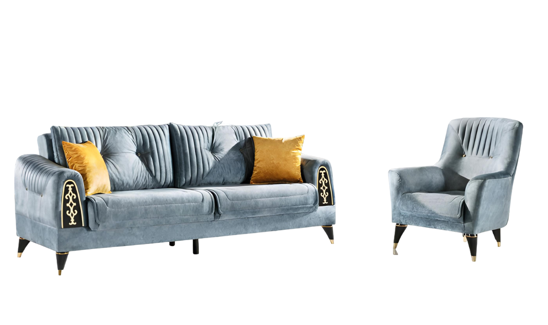 Wohnlandschaft Polstergarnitur Sitzgruppe Couchgarnitur Sofagarnitur Sofa 3+1