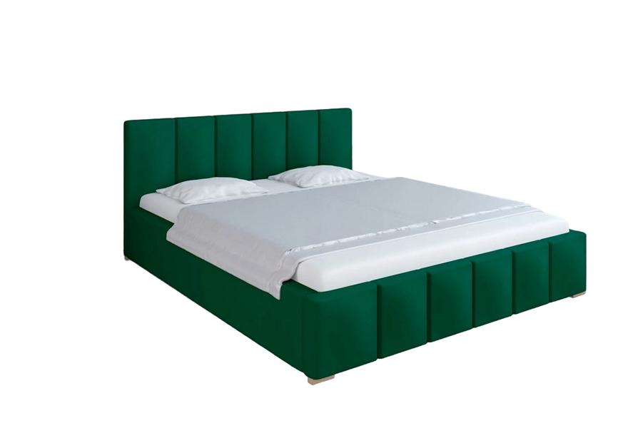 Polsterbett Betten Bett Polster Stoff Textil Designer Hotel Doppel Luxus Design