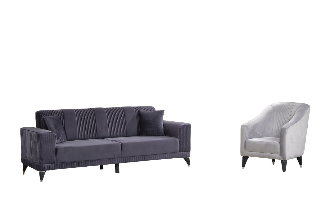 Sofagarnitur 3+1 Sitzer Sessel Garnitur Modern Relax Sessel Möbel Neu Luxus