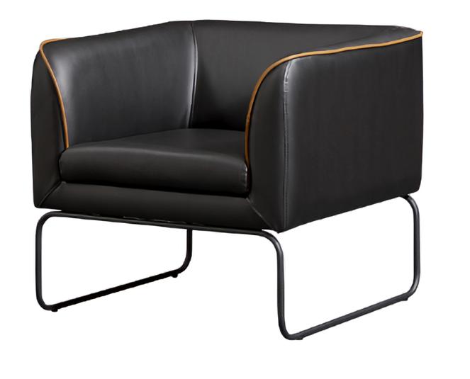 Sessel Sitzer Wohnzimmer Polster Luxus Einrichtung Leder Sofa Couch Modern Neu