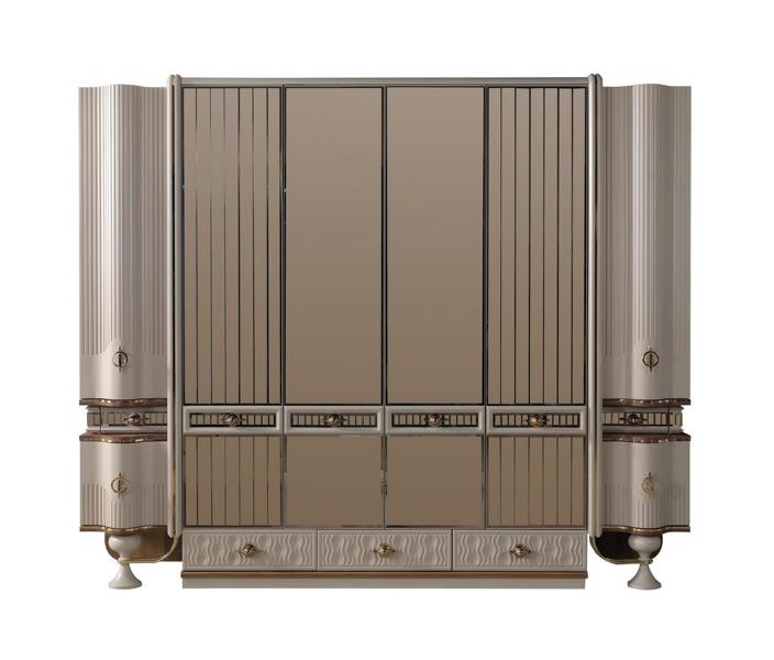 Kleiderschrank Kleiderstauraum Ankleideschrank Schrank Garderobenschrank 280cm