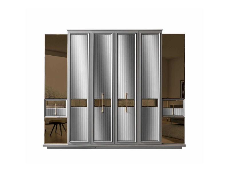 Weiß Kleiderschrank Design Luxus Schrank Modern Schlafzimmer Möbel Hochwertig