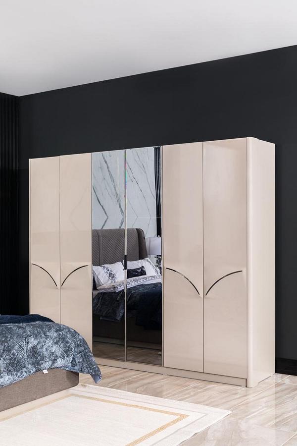 Kleiderschrank Kleiderstauraum Garderobenschrank Ankleideschrank Schrank 260cm