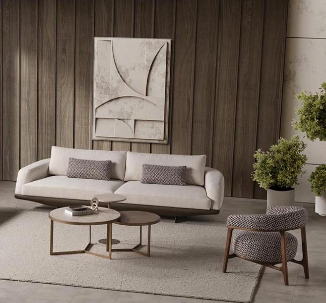 Sofagarnitur Couch Set Polster Möbel Einrichtung 4+1 Sitz Couchen Stoffsofa